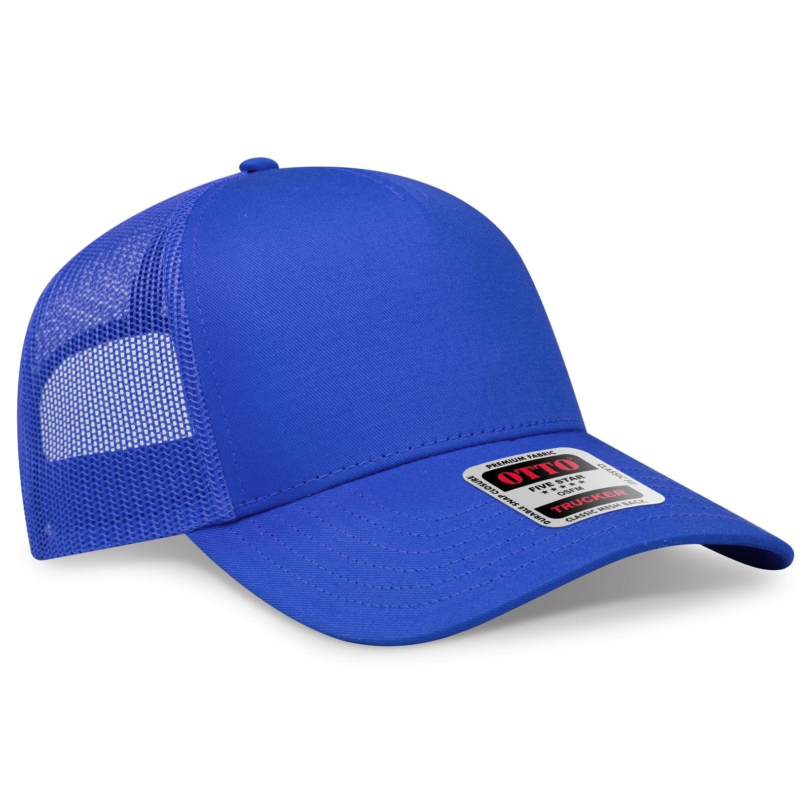 5 Panel Low Profile Mesh Back Trucker Hat