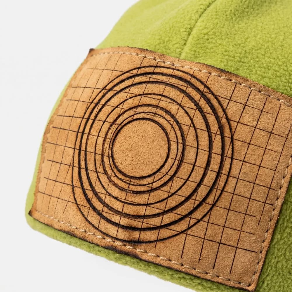 Laser on a garment